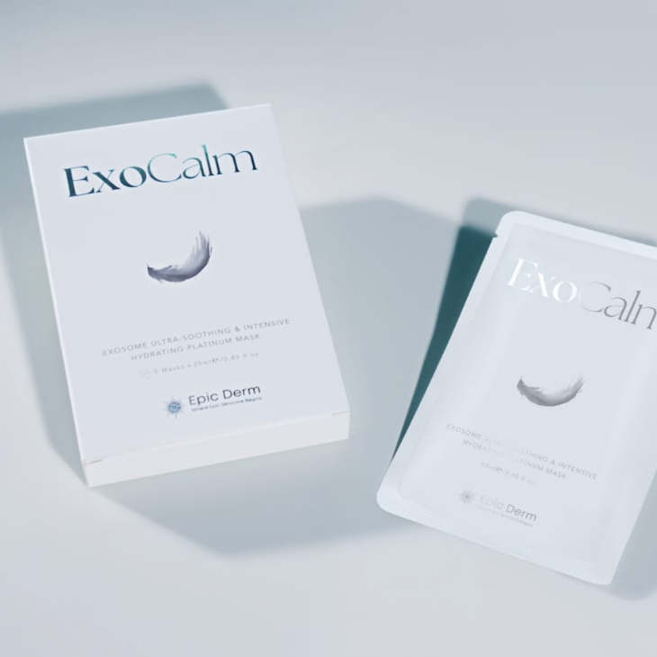 Exocalm 鉑金外泌體鎮靜修復面膜