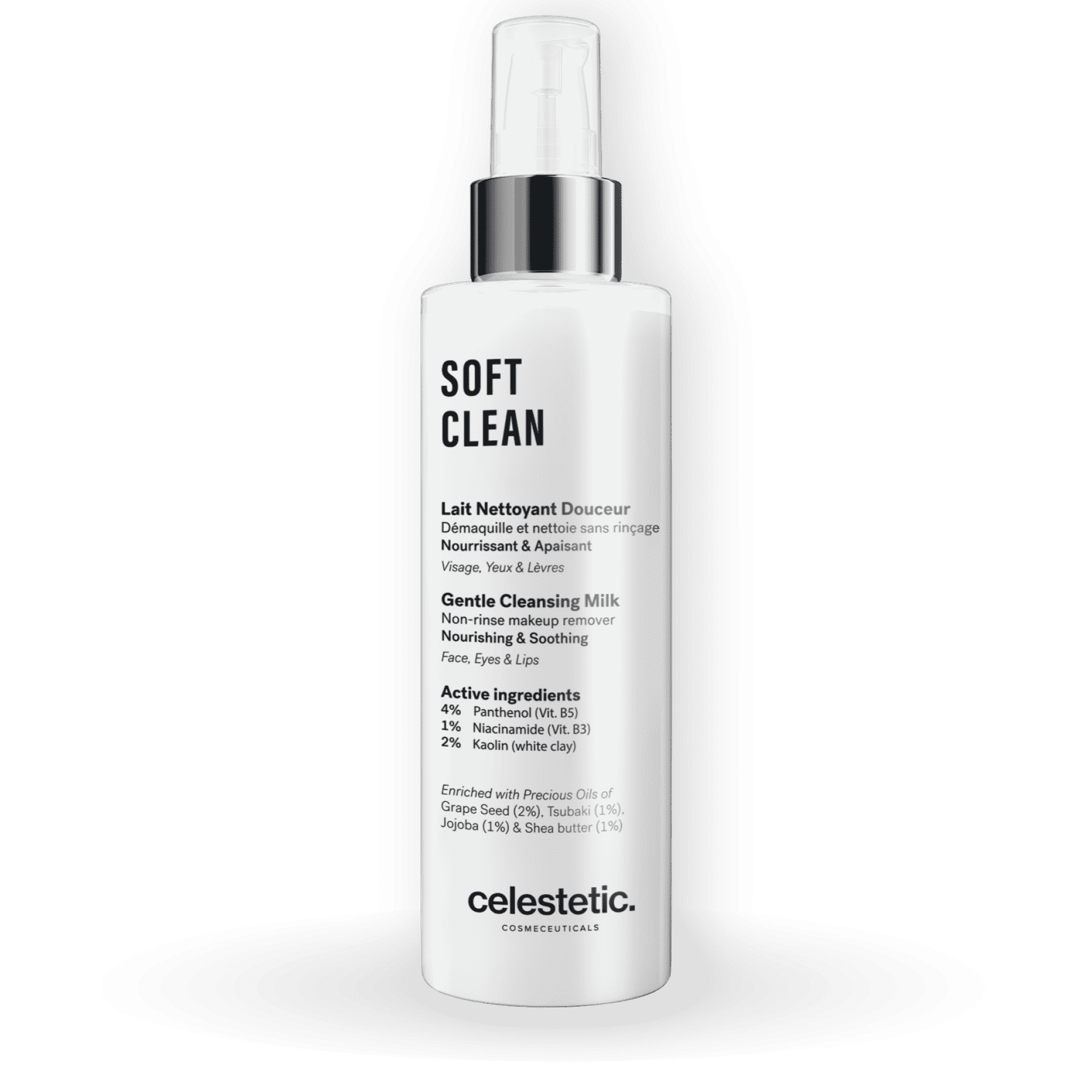 SOFT CLEAN 高嶺土柔膚保濕潔面乳 - Derm-Mart