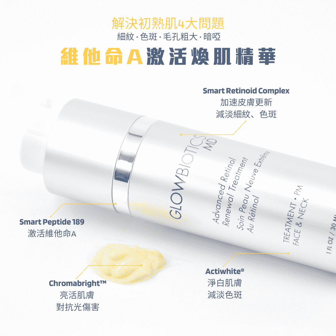 全效淨白減黃淡斑套裝 - Derm - Mart